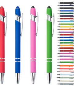 Stylo Bille Métal avec Stylet pour Écran